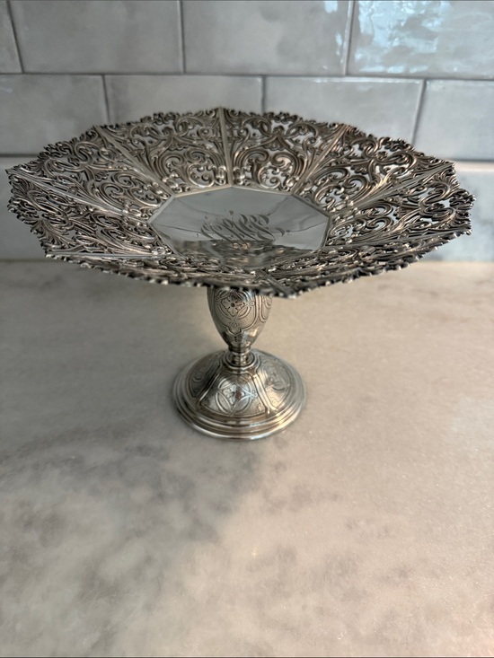 Tiffany & Co. Other - Antique Tiffany & Co. Sterling Silver Tazza Pedestal Centerpiece BB1754 Rare
